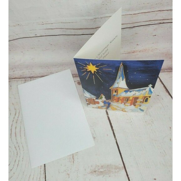 The Night Before Christmas #813 Greeting Card by Tom Yendell – Mouth & Foot - Picture 8 of 10